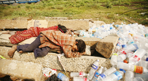 hut slum